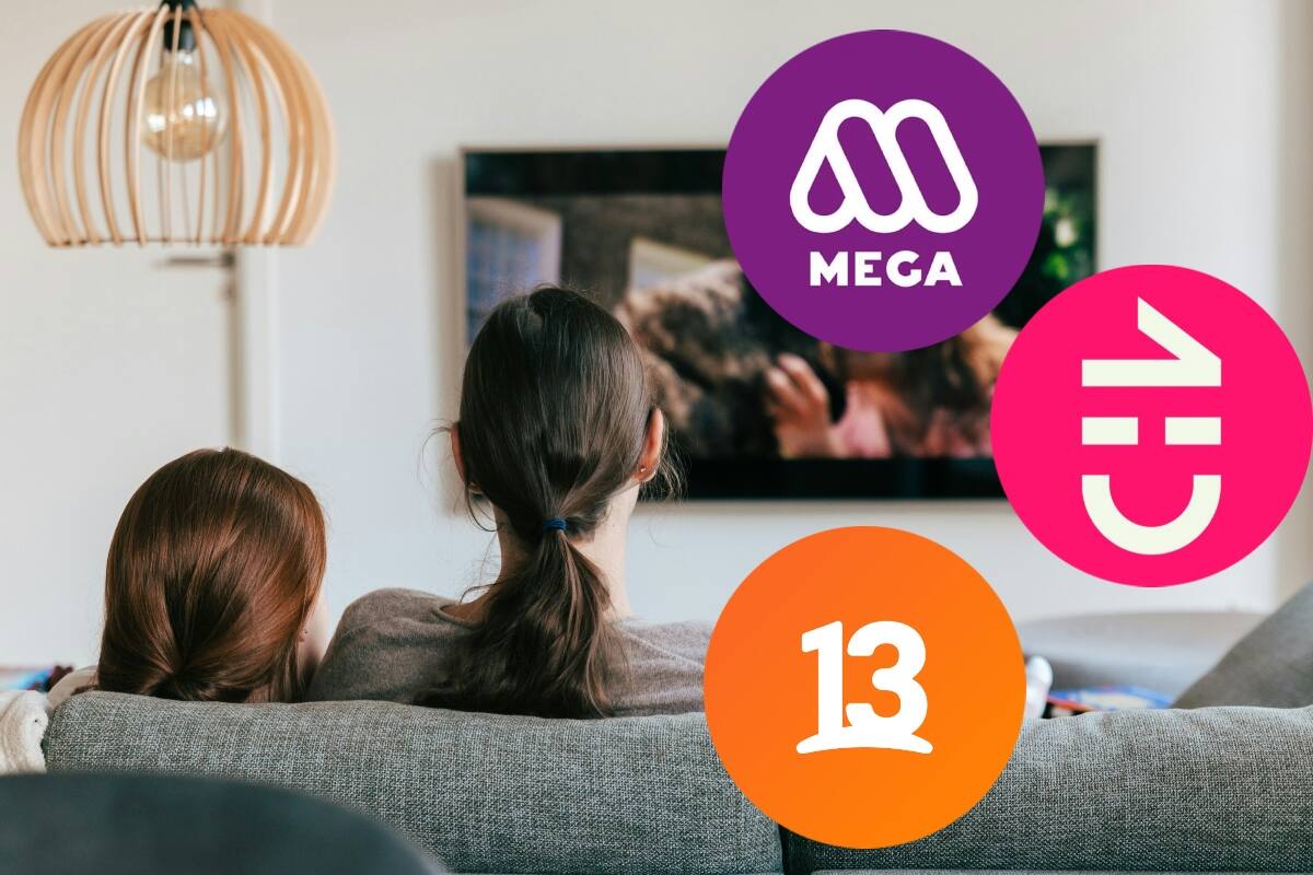 Mega, CHV y Canal 13 se pelearon el liderato.