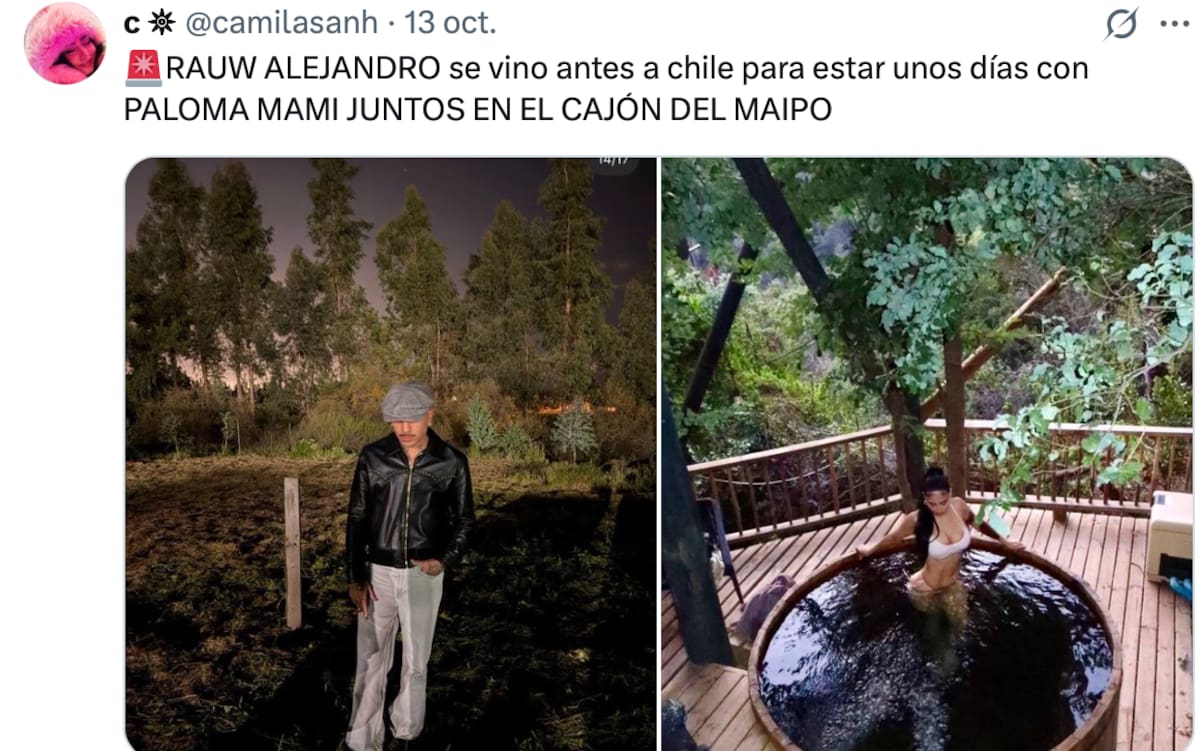 Aseguran que los artistas estarían en una relación.