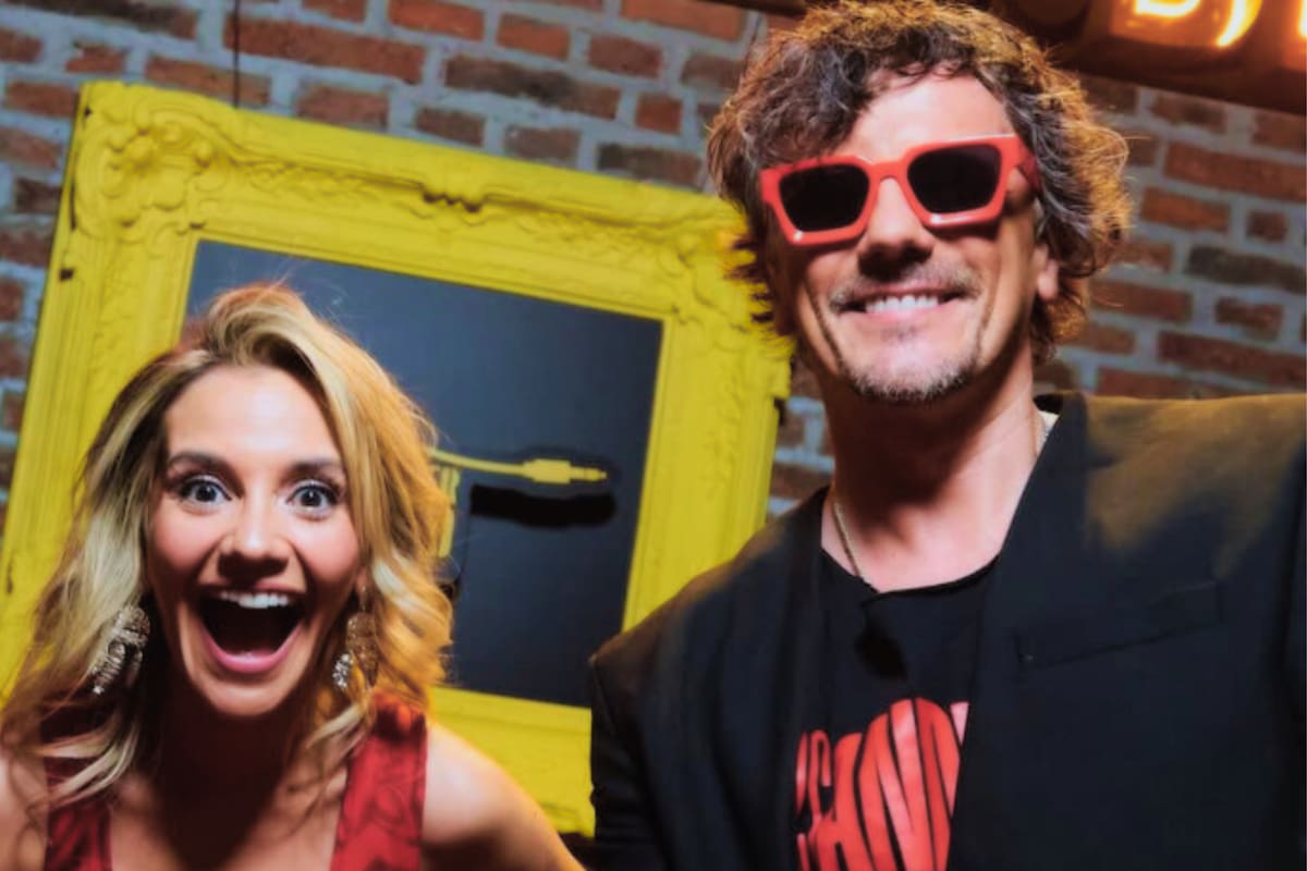 La periodista salió a aclarar los rumores que la vinculan al animador. Foto: @sergiolagos en Instagram.