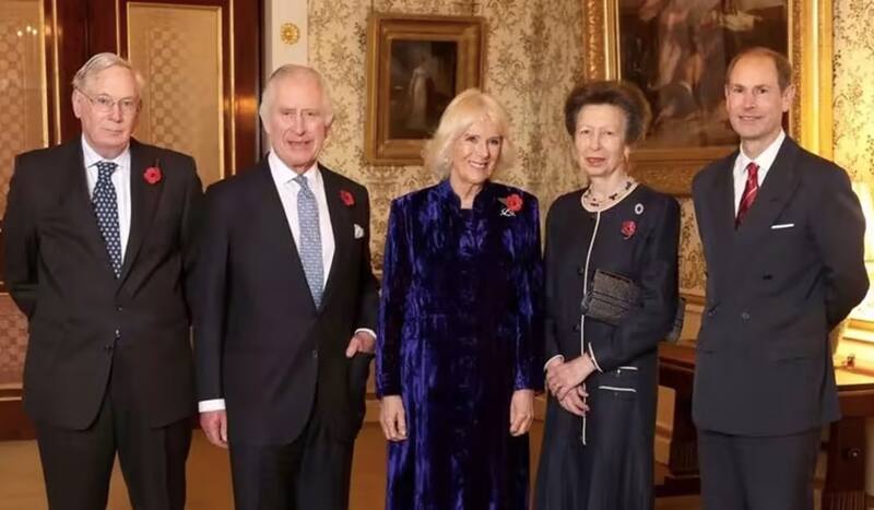 Realeza británica La familia real se reúne a ensayar para la coronación del rey Carlos III - Créditos: Captura de pantalla