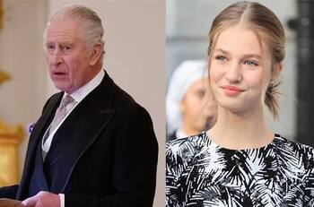 El rey Carlos III elimina de la lista de invitados a la coronación a la princesa Leonor ¿por qué?