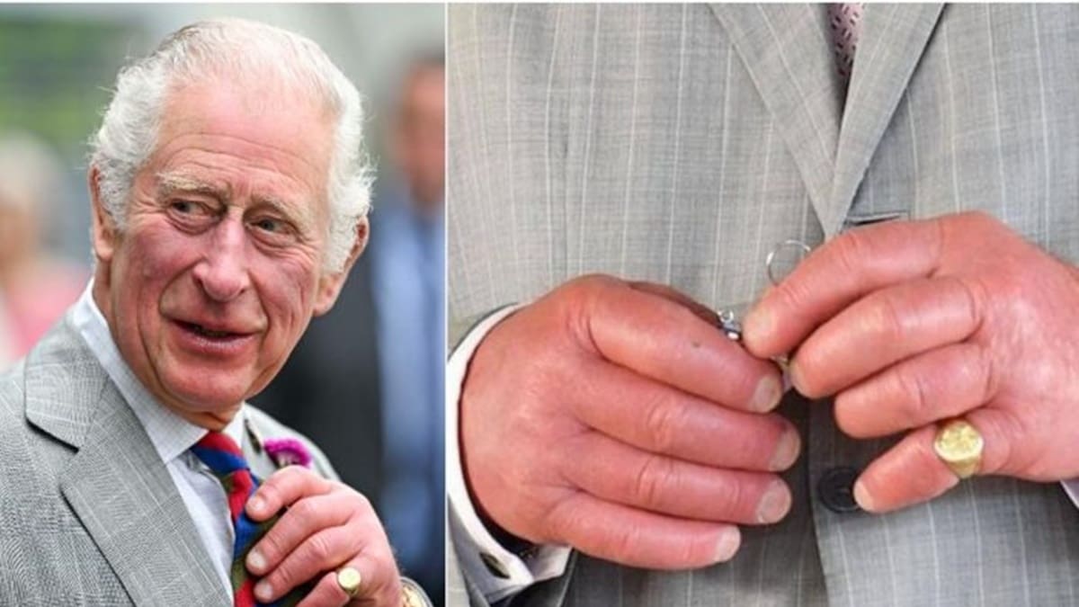 El Rey Carlos III usará mantequilla para que le entre el anillo el día de su coronación