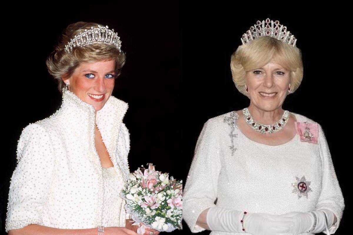 Realeza La reina Camila fue su amiga de Lady Di por un tiempo. - Créditos: Archivo