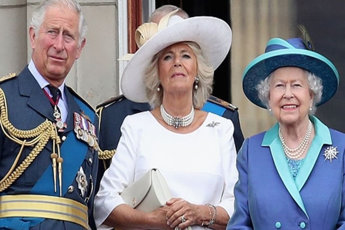 Realeza La reina consorte llevó joyas que hicieron homenajes a su suegra y a la boda de Kate Middleton. - Créditos: Instagram