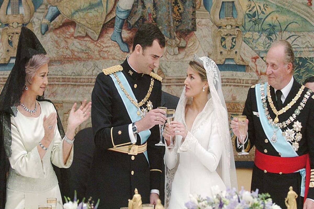 Realeza La reina Letizia sufrió mucho cuando se casó con el heredero al trono. - Créditos: