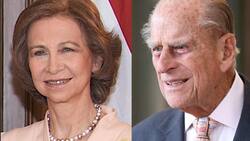 Cuál era el parentesco del esposo de la Reina Isabel II y la Reina Sofía de España