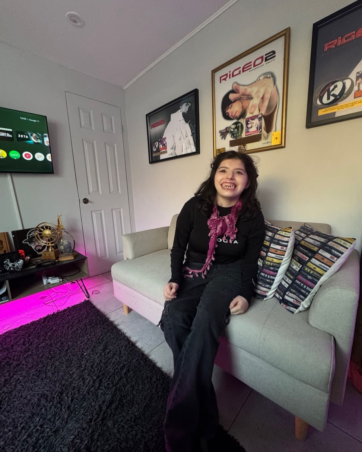 La hija de Rigeo. Foto. Instagram.