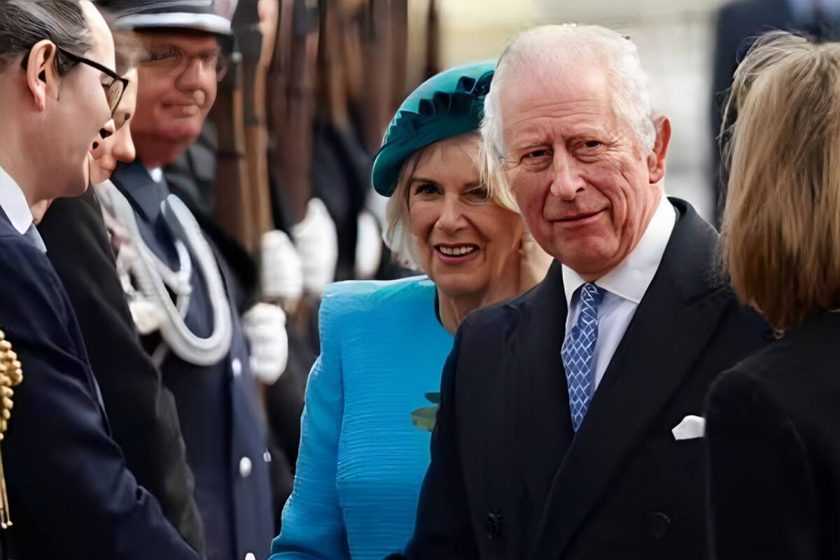 Rey Carlos y reina Camilla La pareja real se encuentra en Alemania. - Créditos: Internet