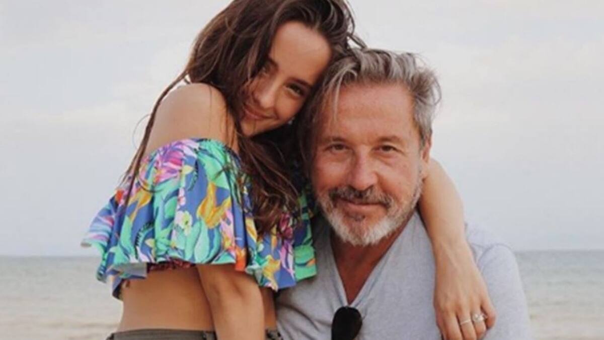 Ricardo Montaner comparte tierna foto besando a su nieto en la pancita de Evaluna