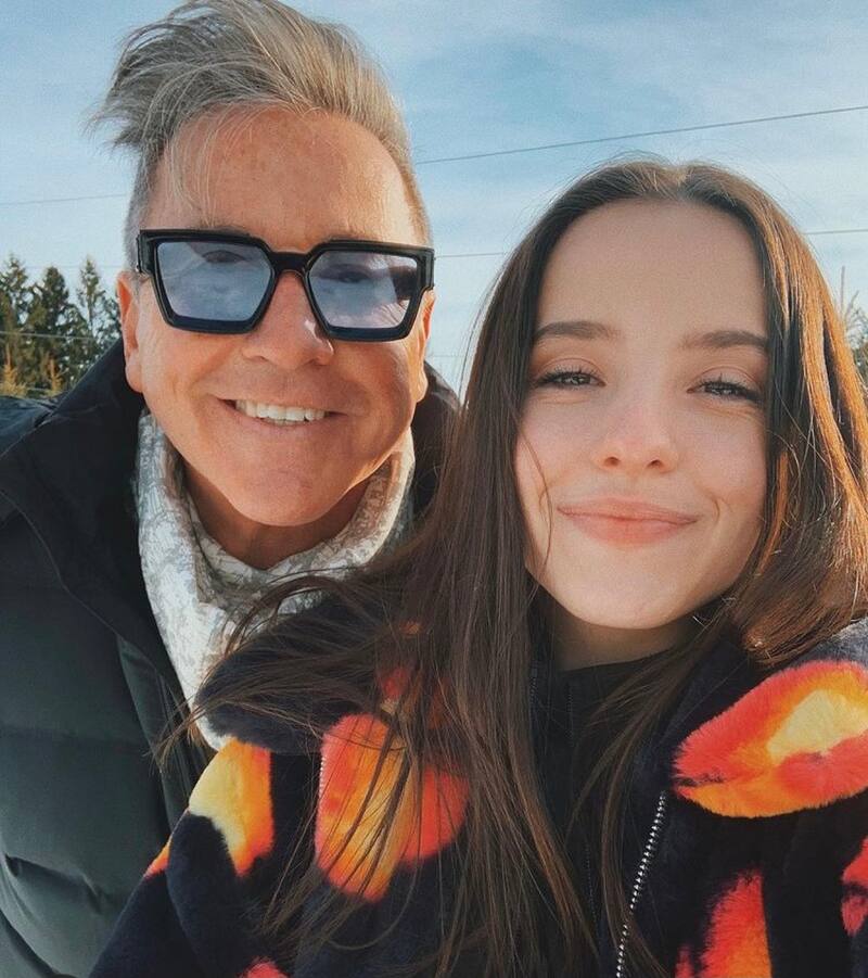 Ricardo Montaner y su hija Evaluna El cantautor será abuelo para la primavera del 2022 - Créditos: Instagram: @evaluna