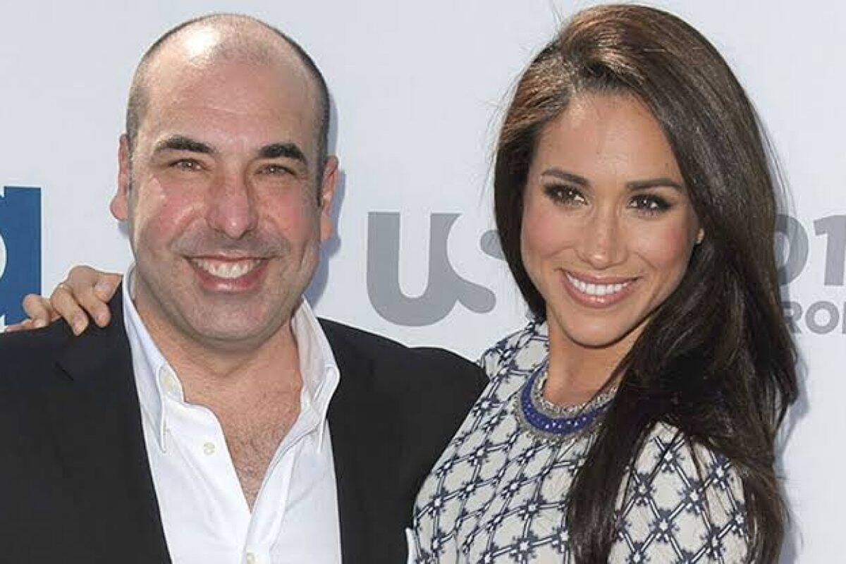 El actor y la duquesa de Sussex protagonizaban la serie "Suits".