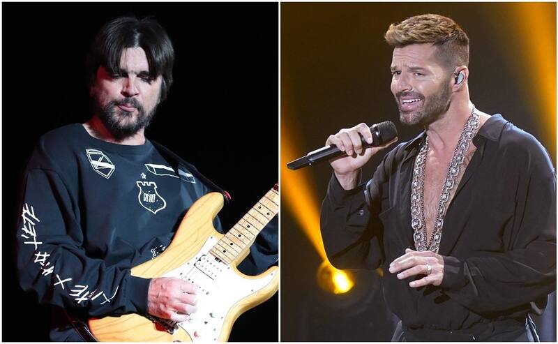 Ricky Martin y Juanes Ricky Martin y Juanes - Créditos: de archivo