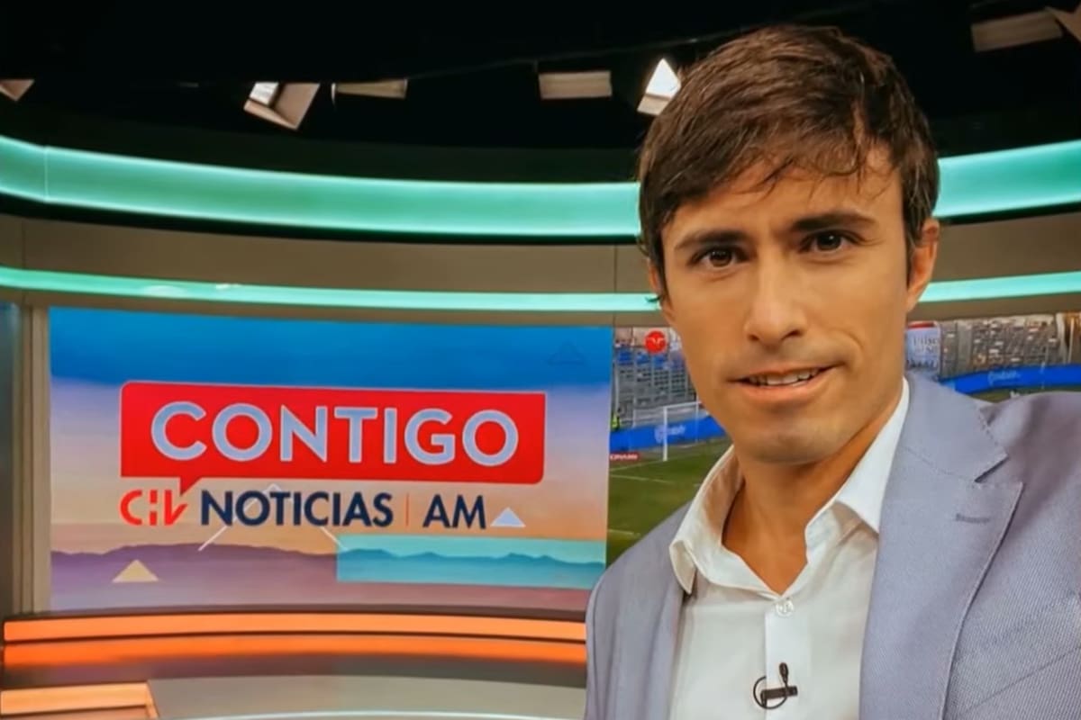 La emotiva despedida al periodista tras seis años en Chilevisión Noticias. Foto: Reproducción.