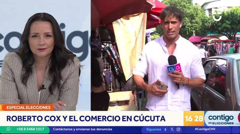 El periodista relató su tensa experiencia en la frontera.