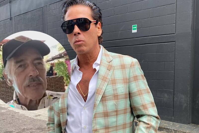Roberto Palazuelos  El actor se encontraba de viaje al momento que falleció Andrés García  - Créditos: Instagram