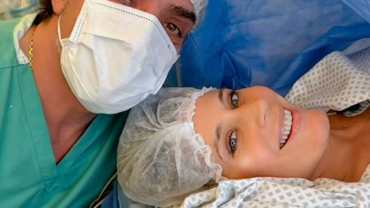 Las primeras fotos y videos de Isidro, el hijo recién nacido de Rocío Marengo con Eduardo Fort