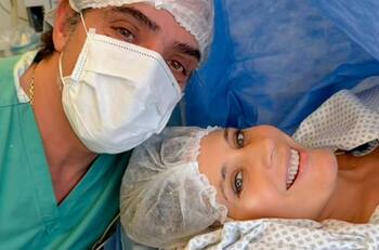 Las primeras fotos y videos de Isidro, el hijo recién nacido de Rocío Marengo con Eduardo Fort