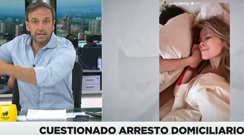 Rodrigo Sepúlveda critica cómo Cathy Barriga lleva su medida cautelar. Créditos: Pantallazo Mega