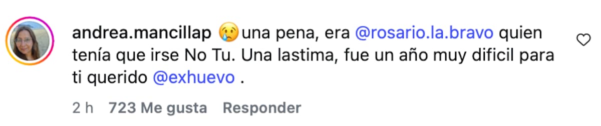 Usuarios defienden a Daniel Fuenzalida.