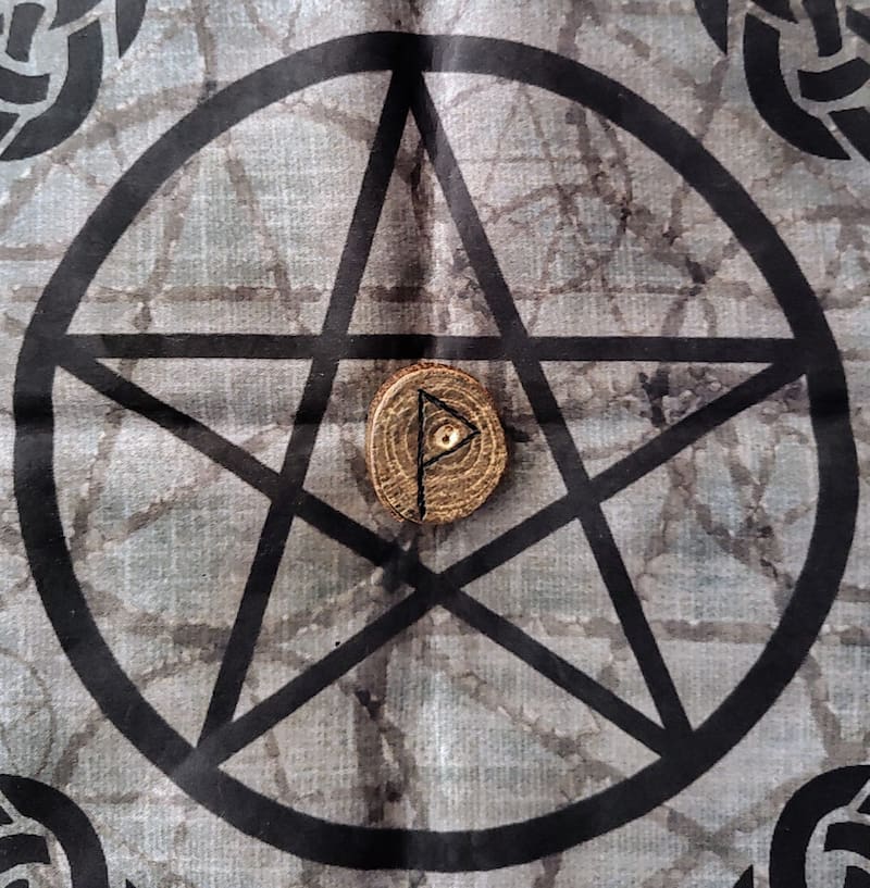 Esta es la runa Wunjo.