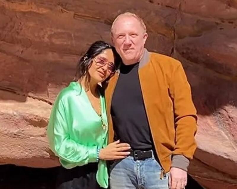 Salma Hayek cambió su romántico viaje en Jordania por una buena causa - Créditos: Instagram