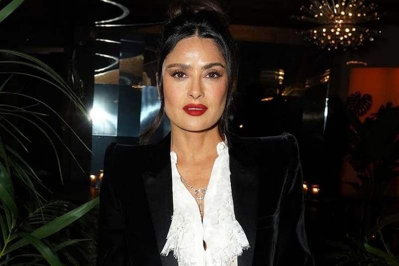 Salma Hayek La mexicana se caracteriza por su buen gusto al vestir. - Créditos: Internet