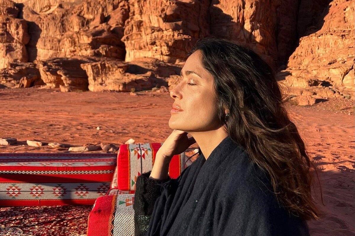 Salma Hayek La veracruzana se encuentra de vacaciones con su familia. - Créditos: Instagram