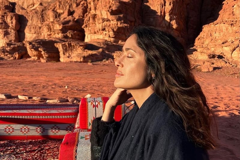 Salma Hayek La veracruzana se encuentra de vacaciones con su familia. - Créditos: Instagram