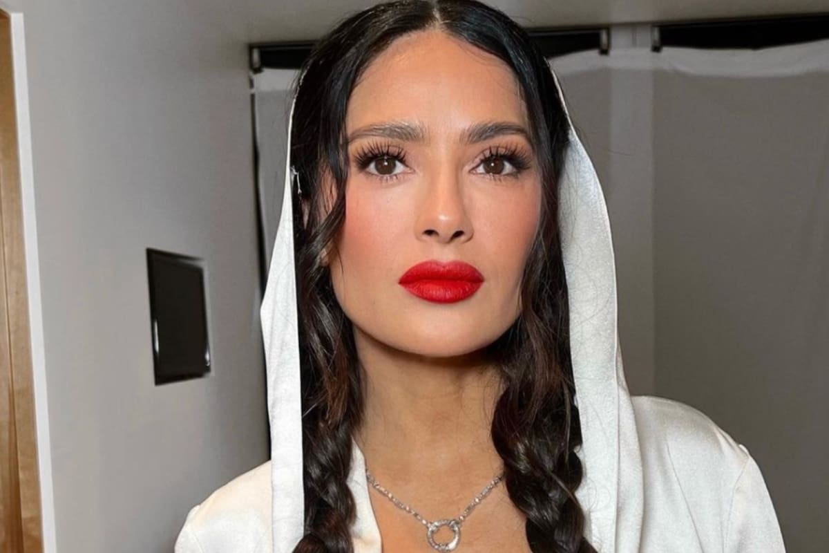 Salma Hayek recientemente fue reconocida cómo una de la mujeres más influyentes - Créditos: Instagram