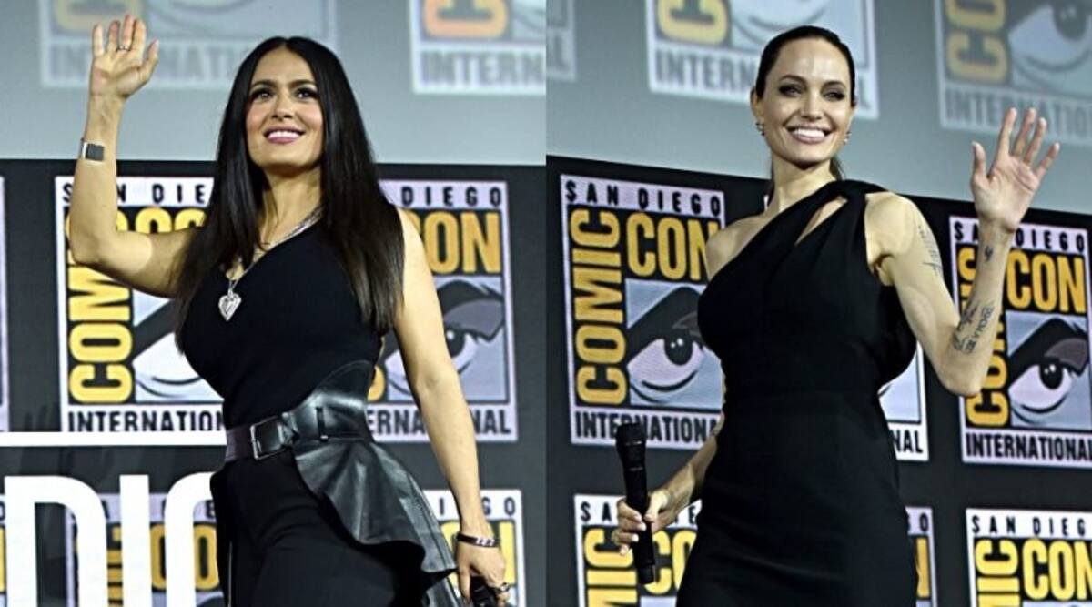Salma Hayek y Angelina Jolie Revelan nuevas imágenes de la película de Marvel - Créditos: Foto de archivo