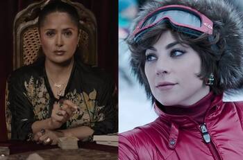 Salma Hayek y Lady Gaga grabaron escena íntima para "House of Gucci"