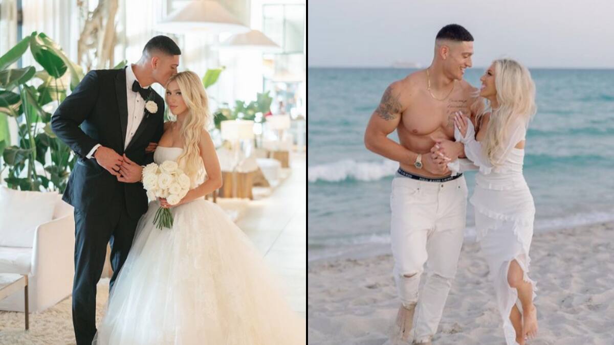 Las postales más románticas de la boda de Sammis Reyes