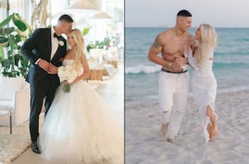 Las postales más románticas de la boda de Sammis Reyes