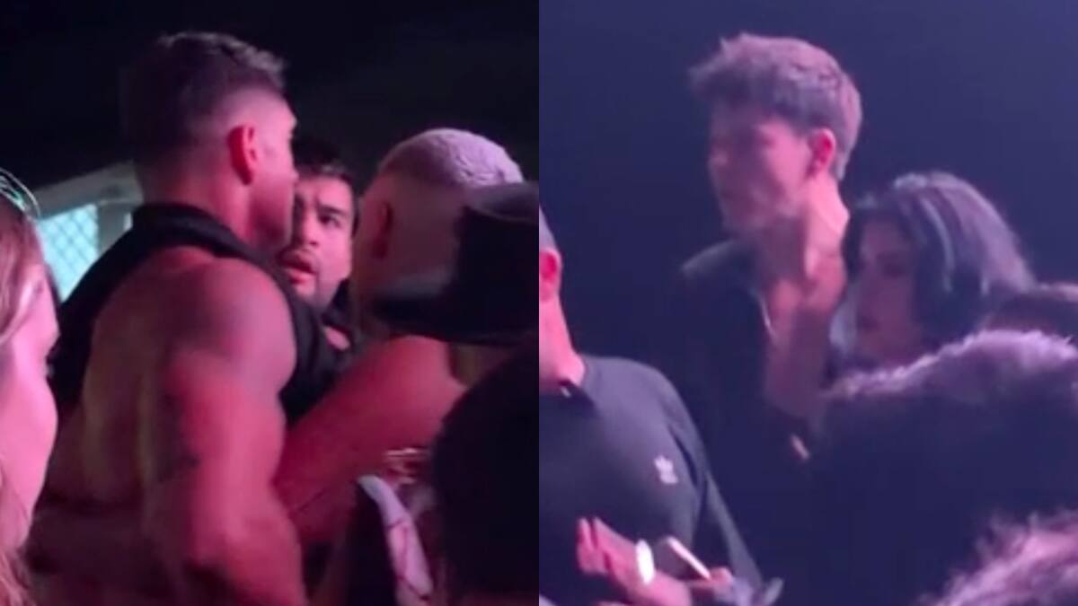 VIDEO | Sammis Reyes y pareja de Daniela Aránguiz casi se van a las manos en furioso encuentro