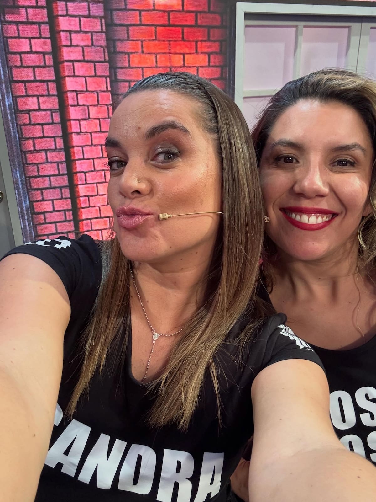 Junto a Rossy Rossy. Foto: @sandraadonoso.