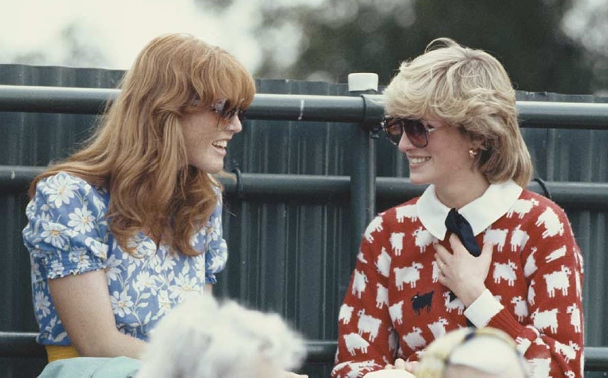 Sara Ferguson y la princesa Diana La duquesa de York y la princesa de Gales fueron arrestadas en 1986 - Créditos: Archivo