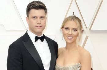 Scarlett Johansson y Colin Jost están "locamente enamorados" de su hijo Cosmo