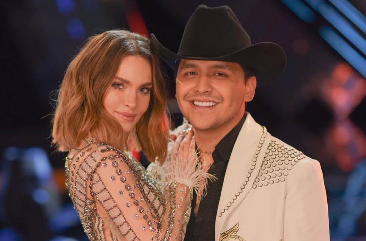 Belinda y Christian Nodal se sacuden los nervios de la boda con una tarde de bolos