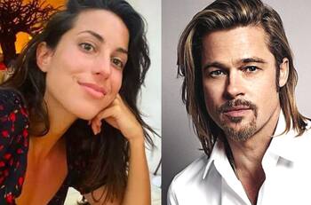 Brad Pitt e Inés de Ramon fueron captados cenando elegantemente en Paris