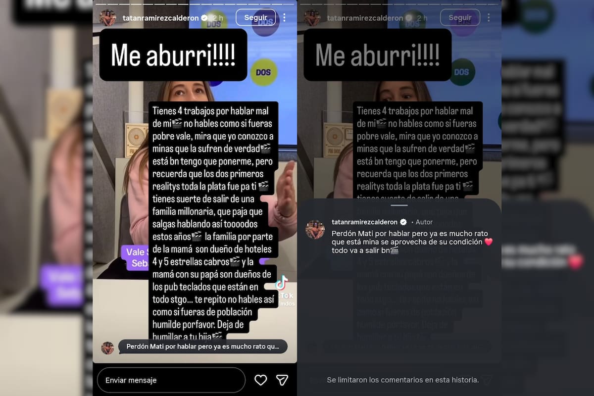 Historia dirigida a Vale Saini. Créditos: Instagram