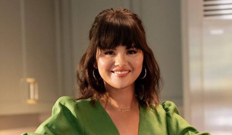 Selena Gomez La actriz apareció usando un vestido de novia - Créditos: Instagram