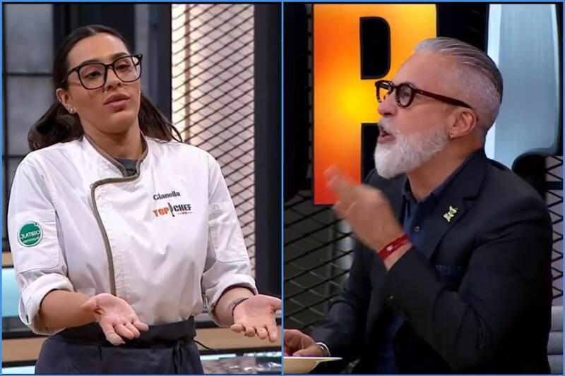 protagonizan fuerte pelea en “Top Chef VIP”