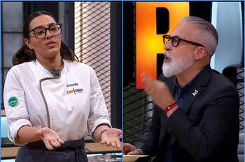 Fuerte pelea: Sergi Arola le paró los carros a Gianella Marengo en “Top Chef VIP”