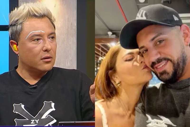 El comunicador habló en extenso sobre la polémica que envuelve al nuevo enamorado de su compañera. Créditos: Que te lo Digo.