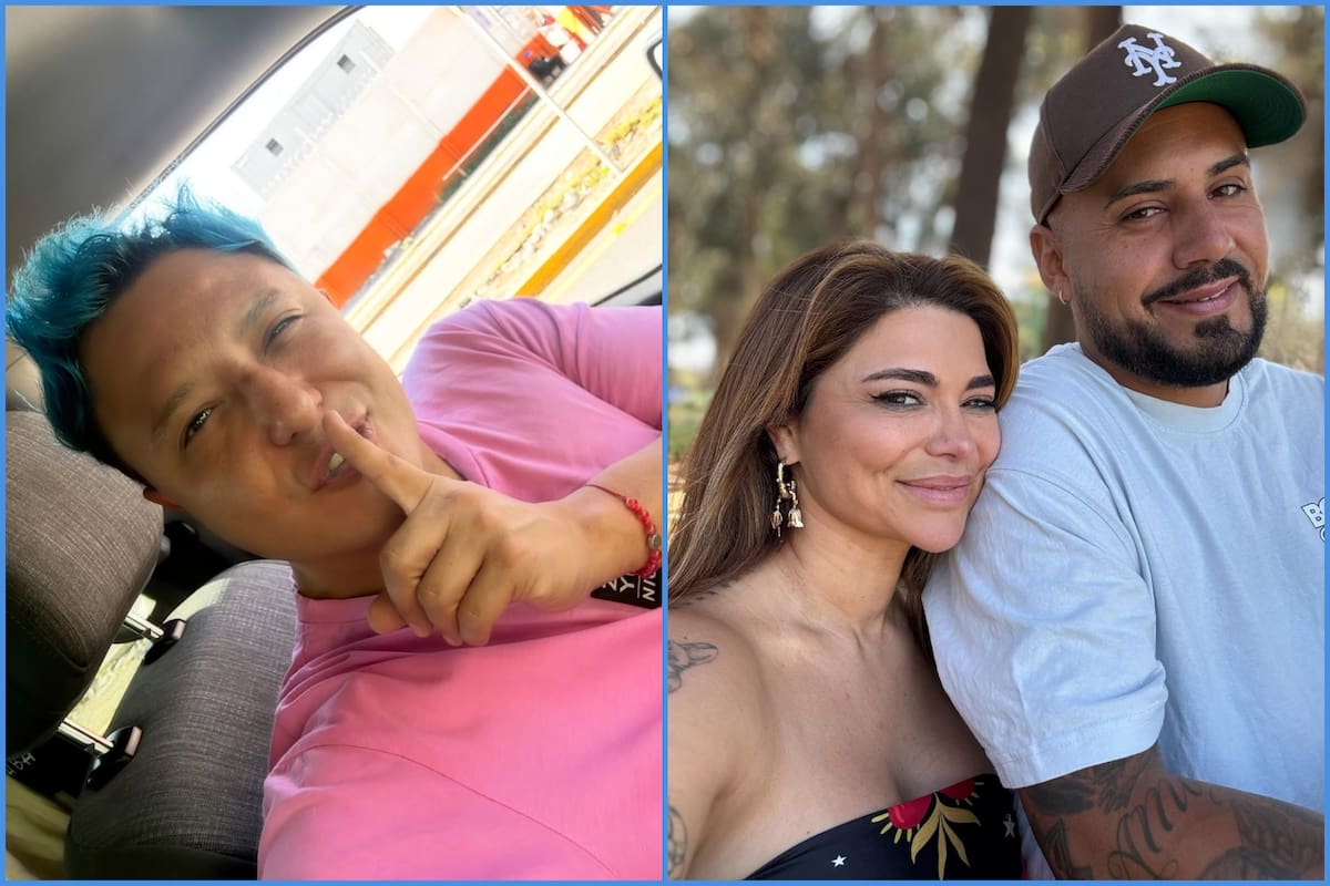 “Yo soy malo y el pololito no paga la pensión”, dijo el periodista. Fotos: Instagram