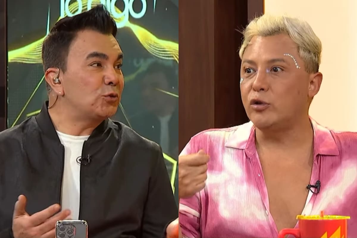 Tuvieron fuerte discusión durante el programa. Créditos: Que Te Lo Digo