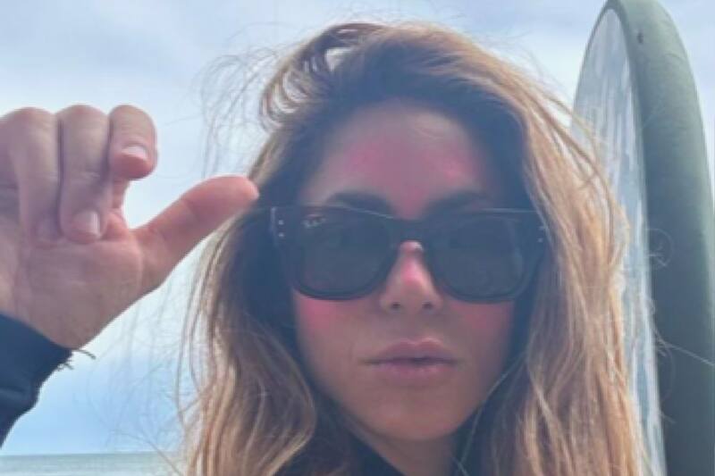 La cantante disfruta de Malibú