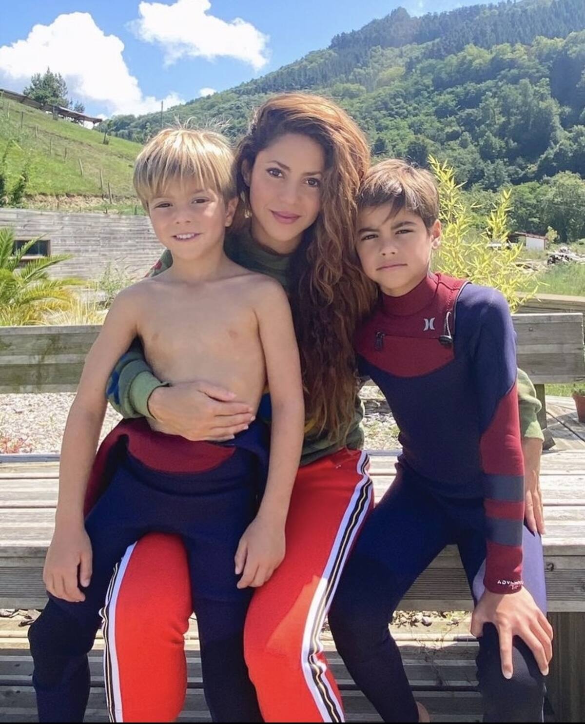 Shakira Es captada junto a toda su familia disfrutando en un yate. - Créditos: Instagram @shakira