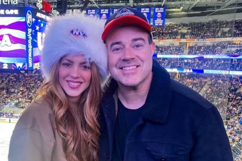 Shakira Generó revuelo en redes tras su encuentro con Carson Daly - Créditos: Twitter