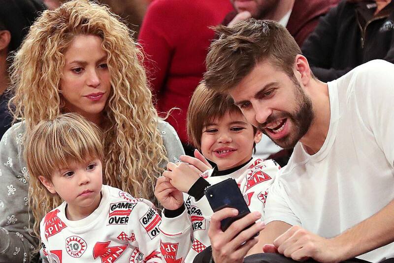 Shakira junto con sus hijos, Sasha y Milan, ahora vivirán en Miami - Créditos: Archivo
